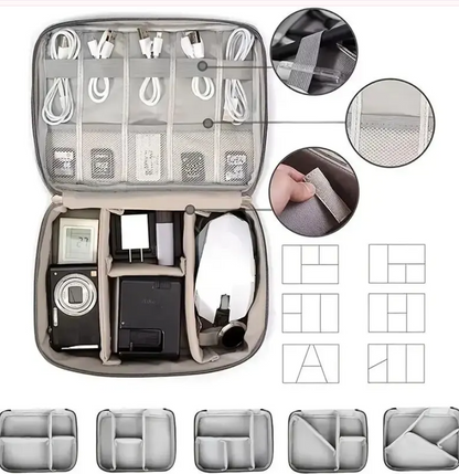 Compact Cable Organizer Case